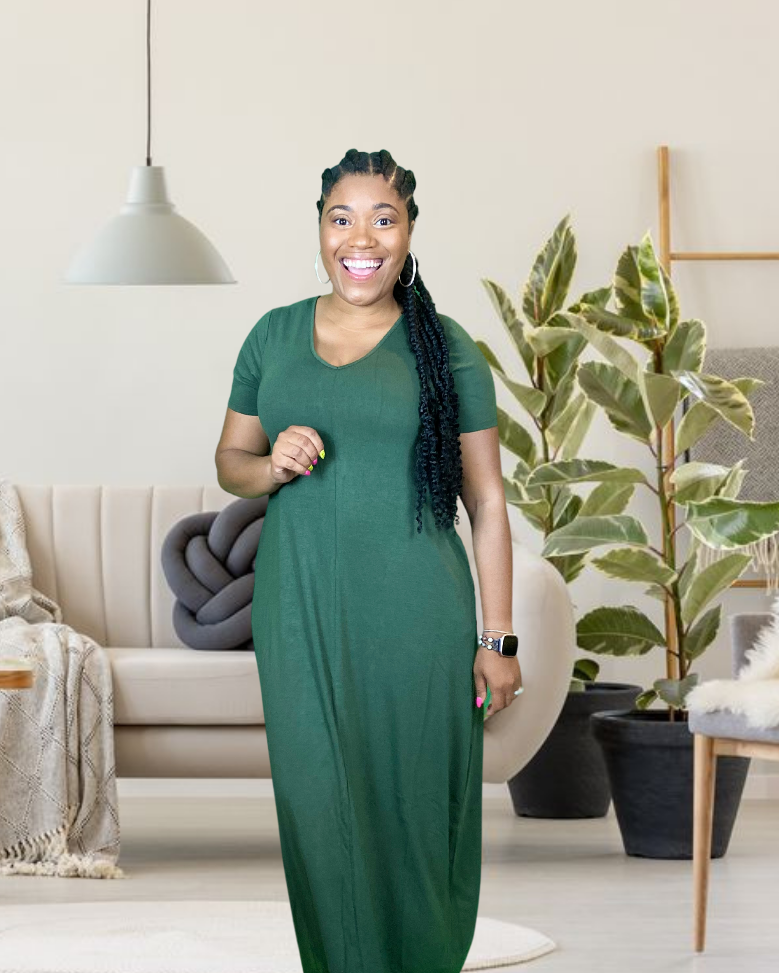 Avenue I Maxi Dress Treasures of Pearl