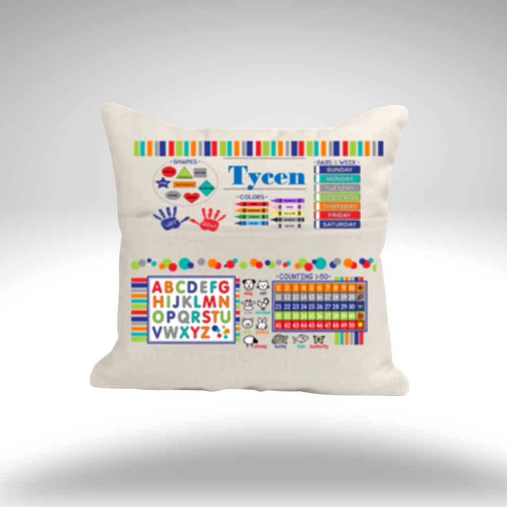 Custom Text Pillow | Custom Book Pillow | Treasures of Pearl