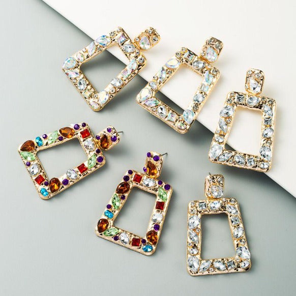 Sparkling Crystal Earrings | Women's Earrings | Treasures of Pearl