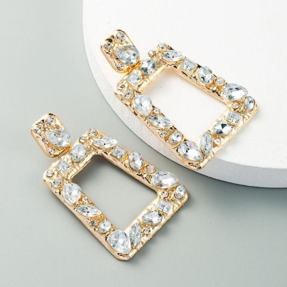 Sparkling Crystal Earrings | Women's Earrings | Treasures of Pearl