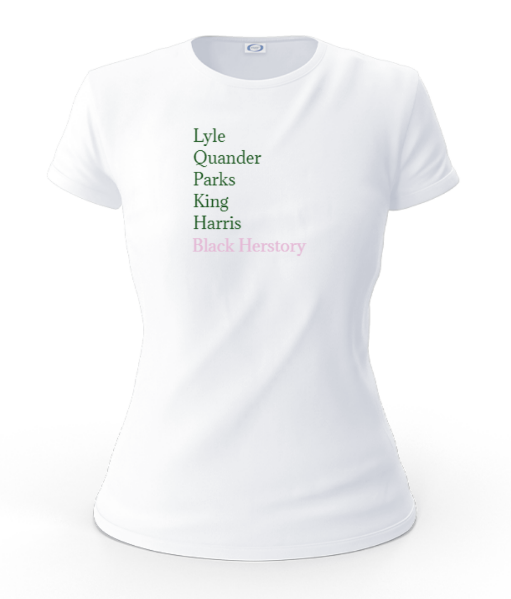 Short Sleeve White T Shirt | AKA Short T Shirt | Treasures of Pearl